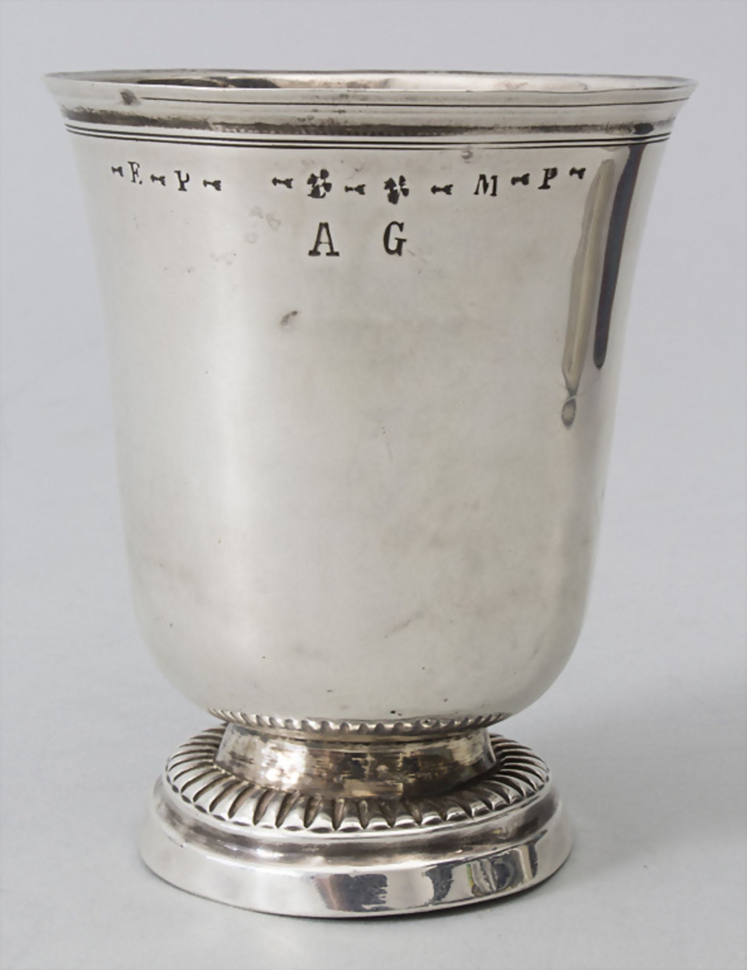 Becher / A silver beaker, Jean Joachim Jouette, Saint Menehould, 1775