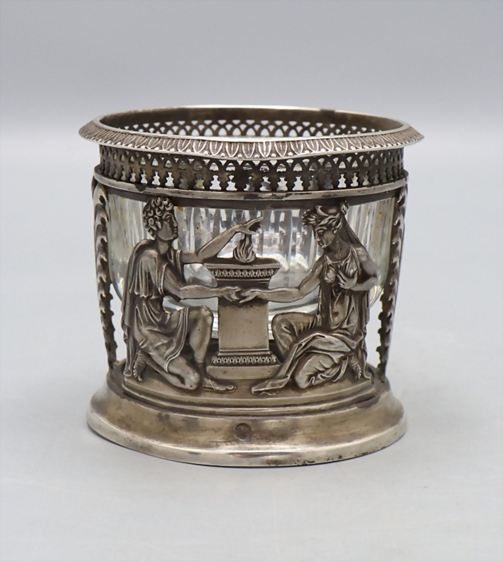 Empire Saliere / A silver Empire salt cellar, Denis Garreau, Paris, um 1817-1819