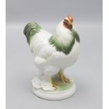 Stehender Brahma Hahn / A Brahma rooster, Ottmar Obermaier, Rosenthal, Selb, um 1925