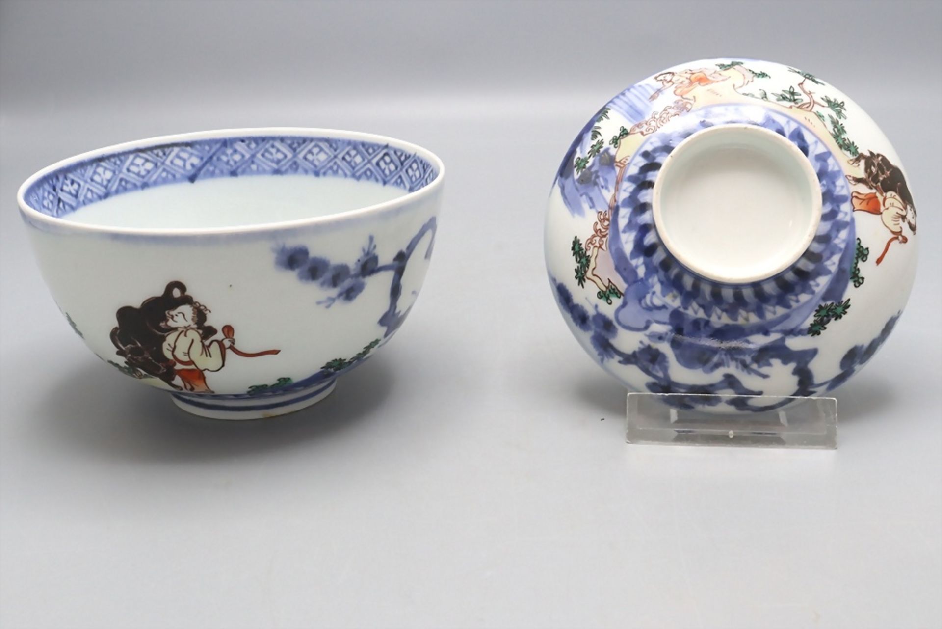 Deckelschale / A lidded bowl / Imari Chawan, Japan, Edo-Periode (1603-1868)