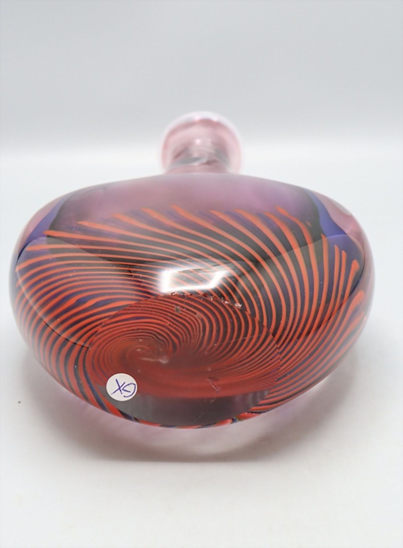 Glasziervase / A decorative glass vase 'Sommerso', Flavio Poli, Murano, 1960er Jahre - Image 6 of 6