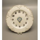 Teller als Uhrenzifferblatt / A plate as a clock dial, Meissen, um 1921