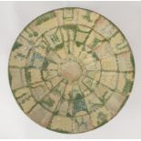 Keramikzierschale / A ceramic decorative dish, Eva Fritz-Lindner, Karlsruher Majolika