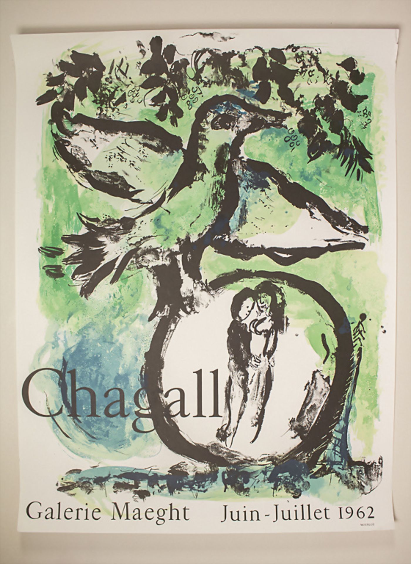 Marc CHAGALL (1887-1985), Ausstellungsplakat / Exhibition poster, Fondation Maeght, ...