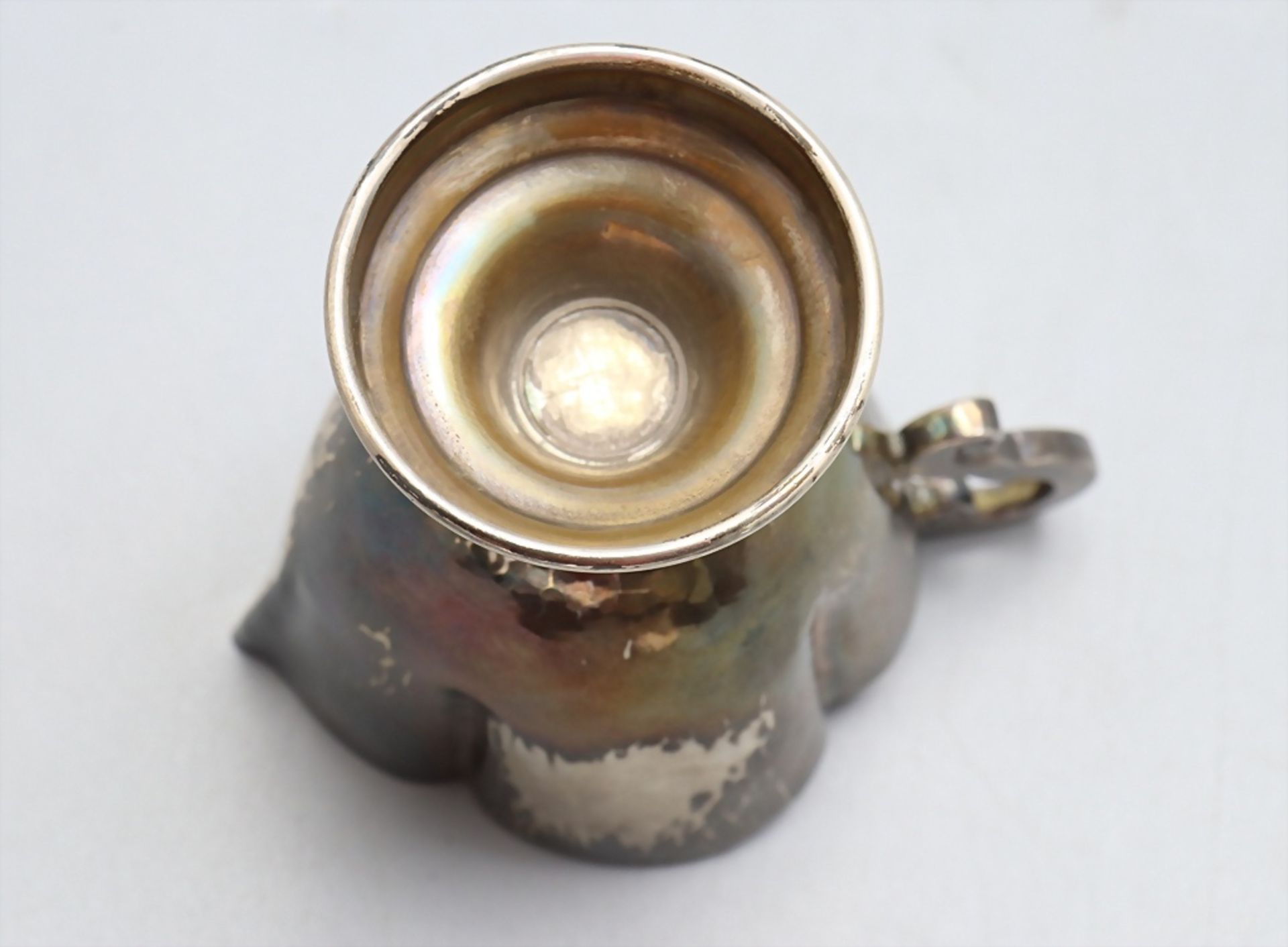 Kleine Silberkanne / A small silver jug, wohl Hamburg, Anfang 20. Jh. - Image 6 of 8