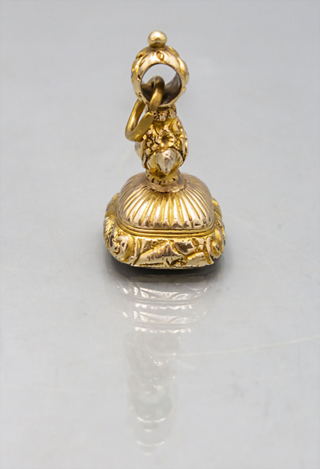 Anhänger Petschaft / A pendant signet, 19. Jh. - Image 2 of 3