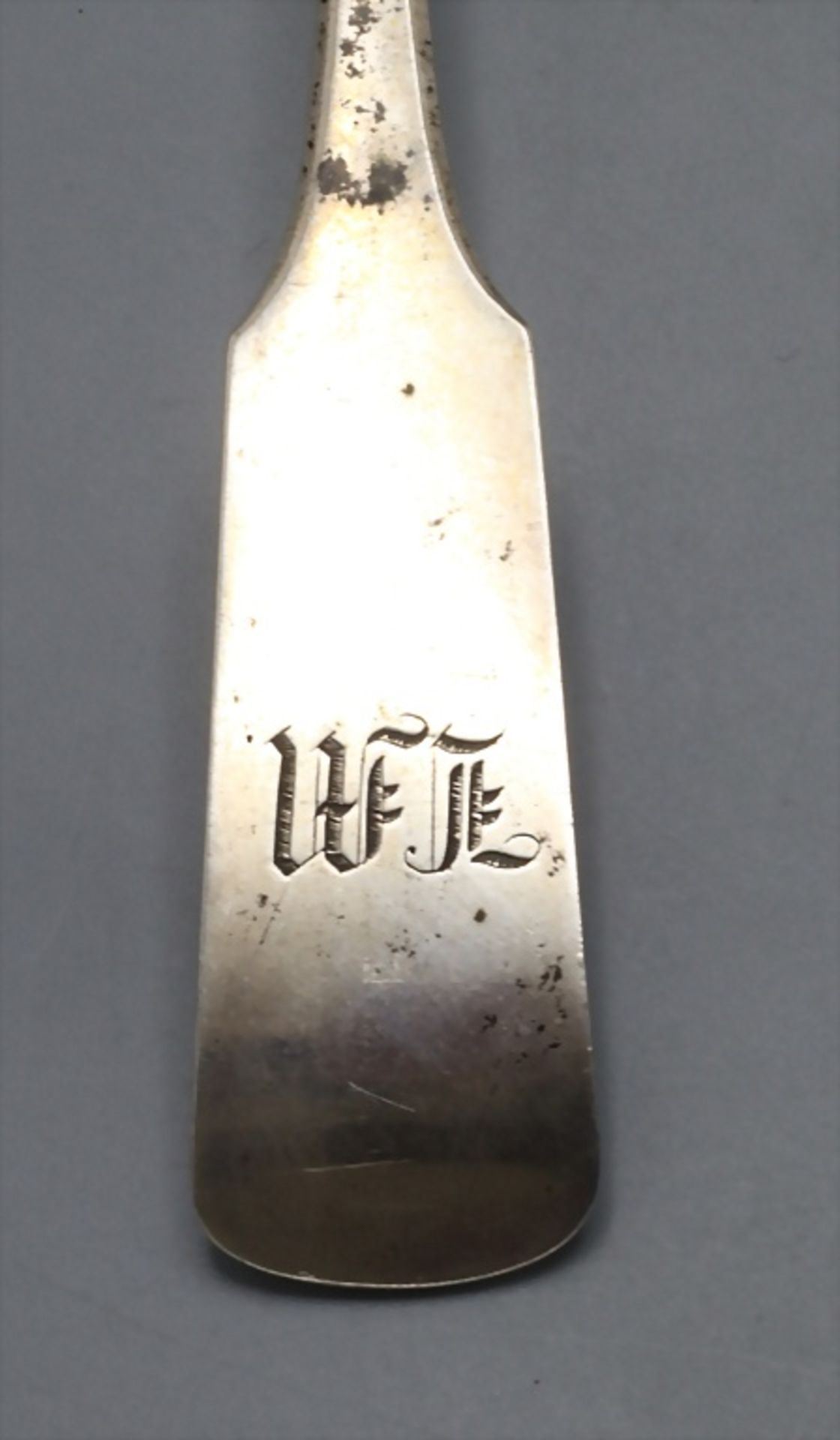 5 Löffel / 5 silver spoons, I.H. Tepe, Osnabrück, um 1830 - Image 4 of 5