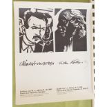 Käthe Kollwitz (1867-1945), Clément Moreau, Ausstellungsplakat Koblenz/Berlin, 1989/1990