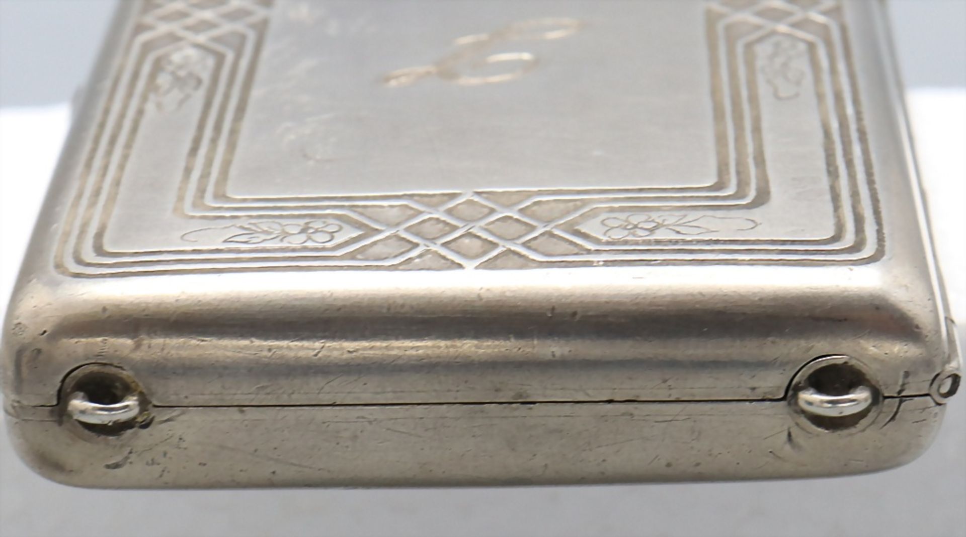 Art Déco Zigarettenetui / An Art Deco silver cigarette case, Tiffany & Co., New York, um 1920 - Image 7 of 7