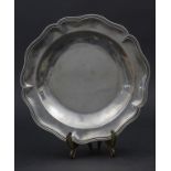 Runde Platte / A silver tray, Nicolas Cordier, Paris, 1761-1762