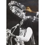 Konzertfoto Dennis Brown (1957-1999) / A concert photograph of Dennis Brown