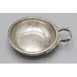 Branntweinschale / Tastevin en argent massif / A silver brandy tasting cup, Joseph Soldat, ...