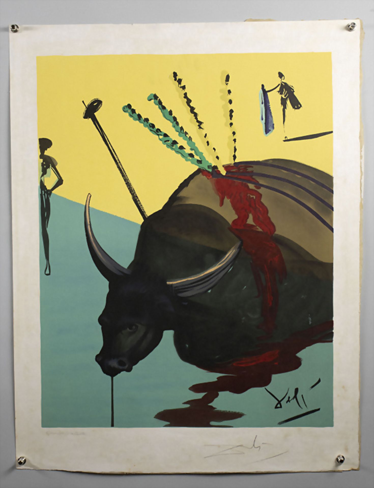 Salvador DALI (1904-1989), 'Der Stier ist tot' / 'The bull is dead', aus Carmen, 1970 - Image 2 of 6