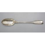 Barock Ragoutlöffel / A Baroque silver ragout spoon, Metz, um 1760