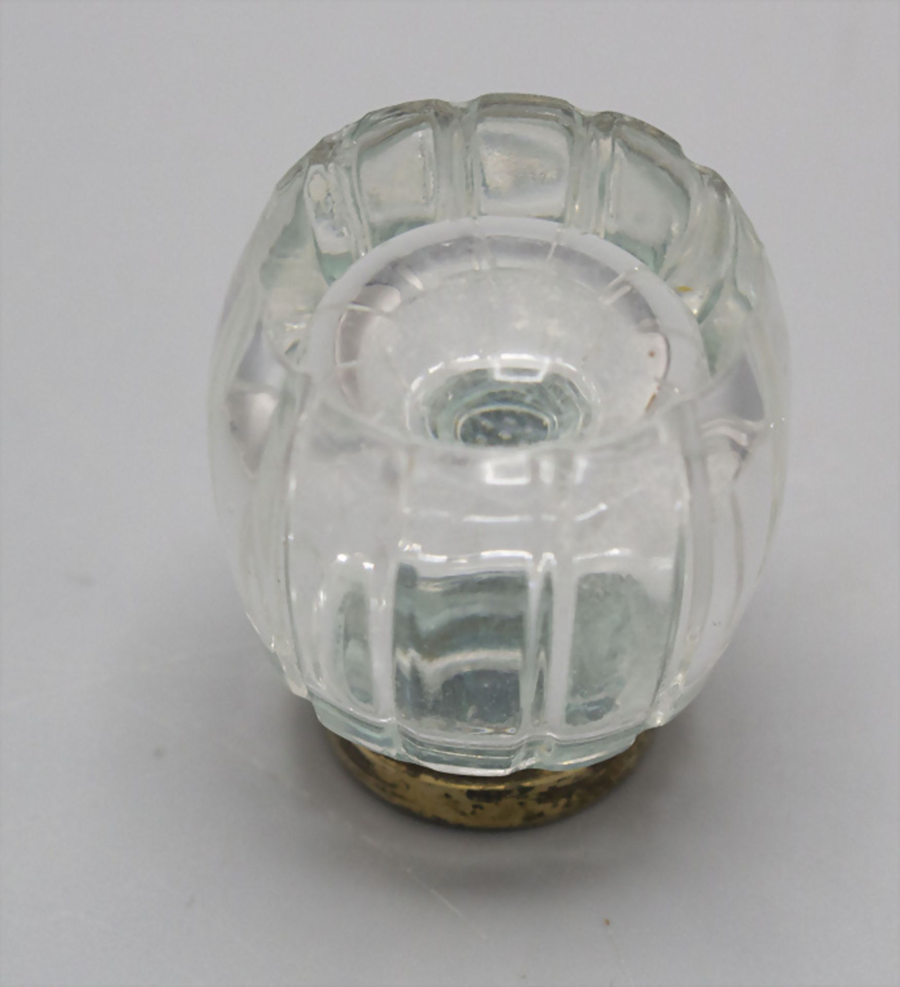 4 Salzstreuer / 4 glass salt shakers with silver mount, Frankreich, Mitte 20. Jh. - Image 3 of 4