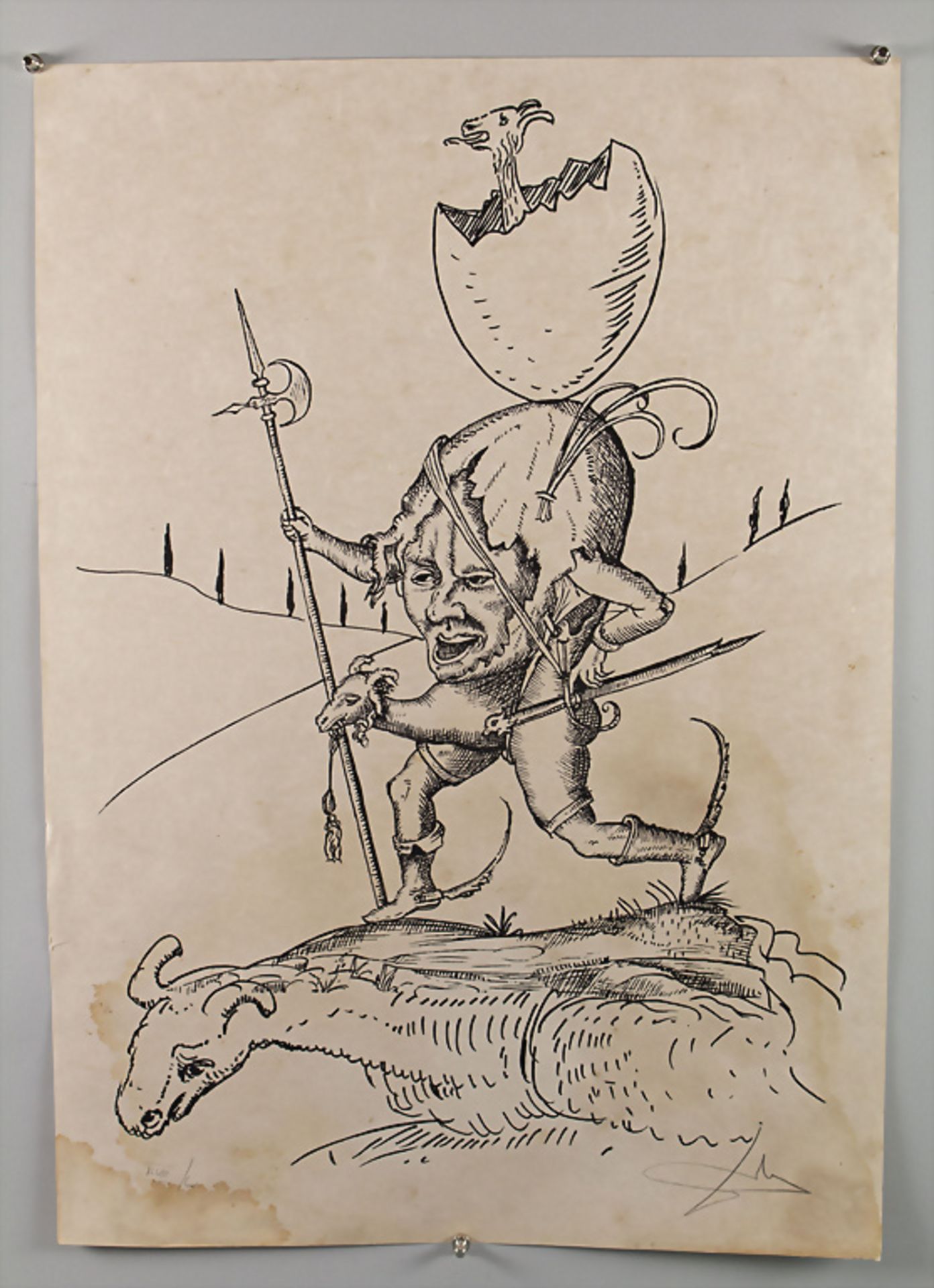 Salvador DALI (1904-1989), 'Les Songes drolatiques de Pantagruel' / 'Panatgruels drollige ... - Bild 2 aus 5