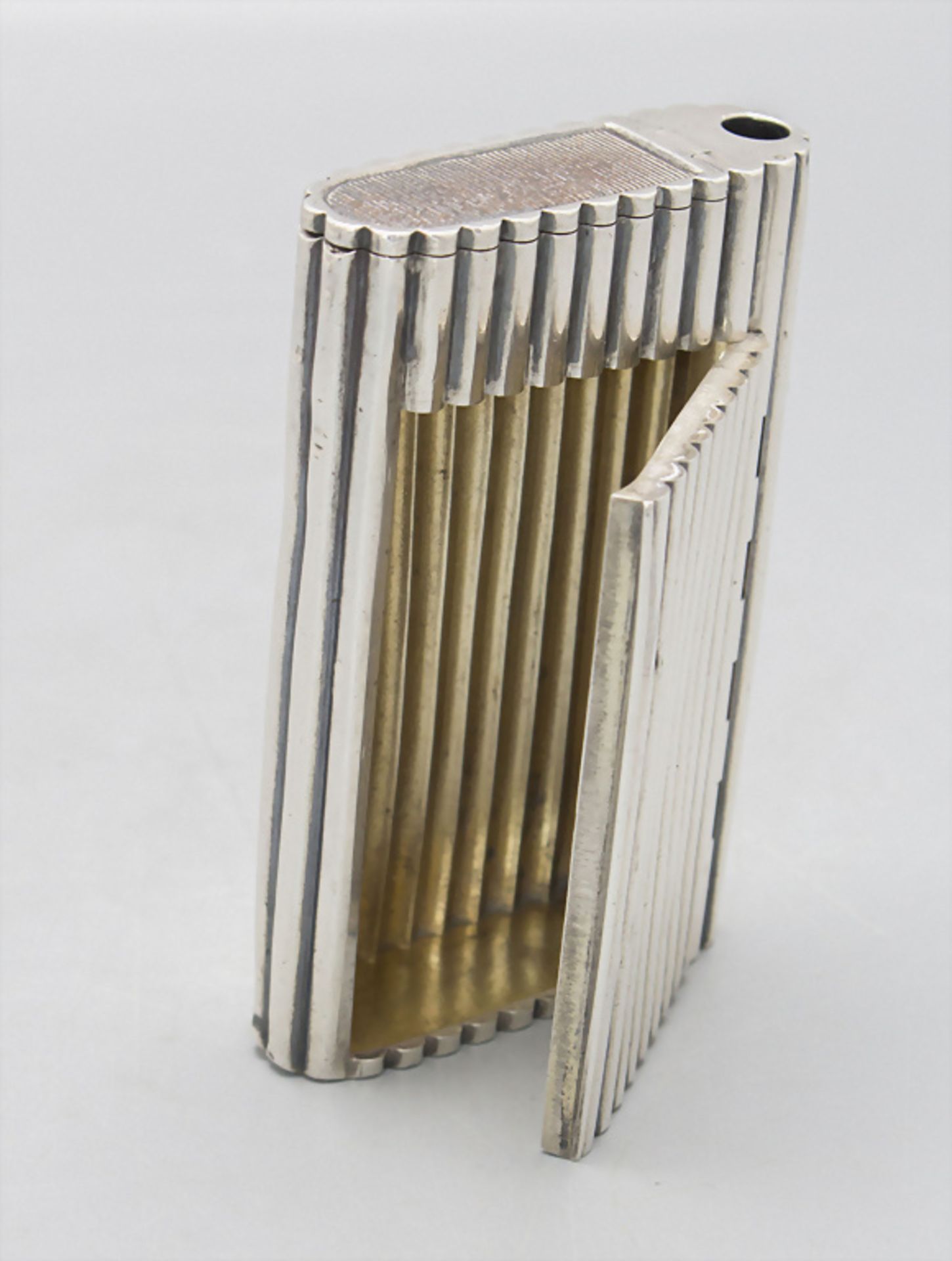 Zigarettenetui / A silver cigarette case, 1. Hälfte 20. Jh. - Bild 3 aus 4