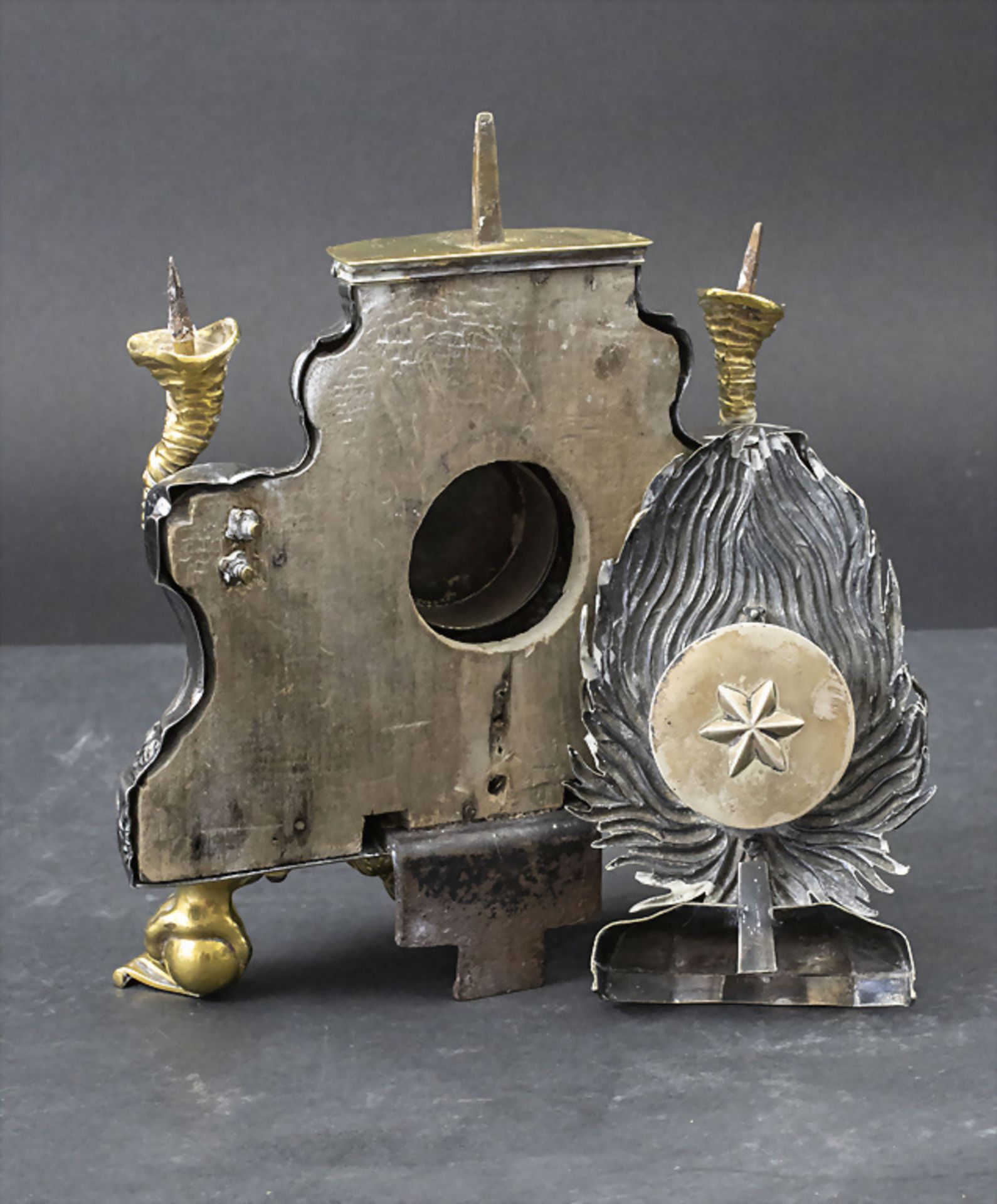 Rokoko Reliquiar / A Rococo silver reliquary, Flandern/Flanders/Flandre, 1784 - Image 3 of 4