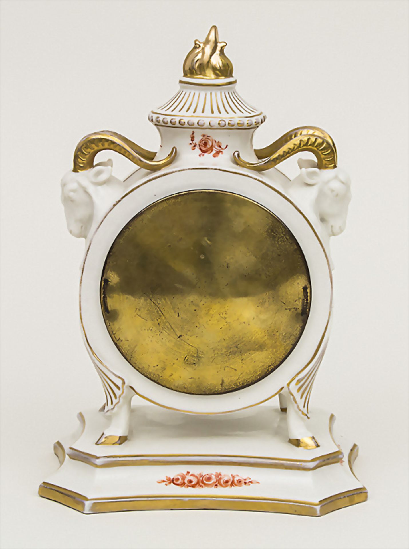 Tischuhr / A table clock, Rudolf Jehmlich, Schwarzburger Werkstätten, um 1915 - Image 2 of 4