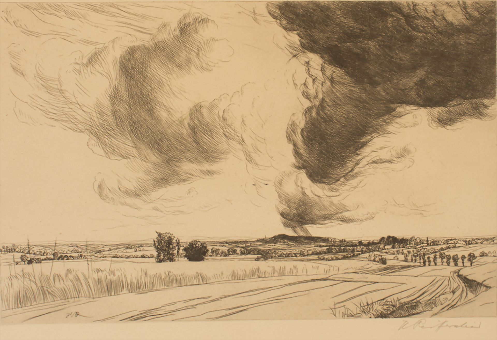 Heinrich Reifferscheid (1872-1945), 'Wetterwolke' / 'A weather cloud', um 1900