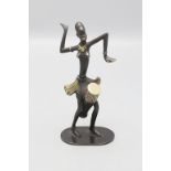 Rohac, Richard (Prag 1906-1956 Wien), Werkstätte Hagenauer, Wien, Afrikanische Trommelerin / ...