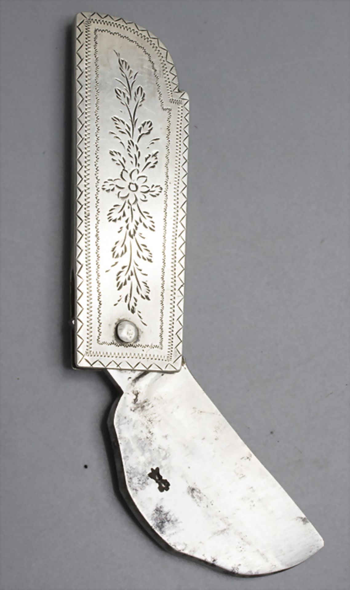 Brit Mila Beschneidungsmesser und Puderdose / A brit milah circumcision knife and powder compact - Bild 3 aus 5