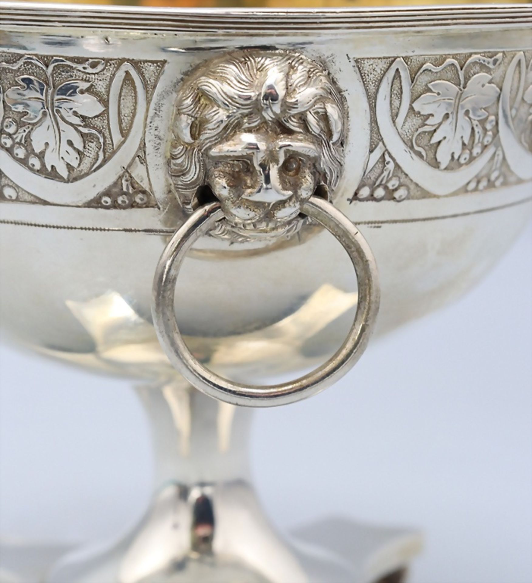 Empire Konfektschale / A Empire silver candy bowl, Kopenhagen/Copenhagen, 1790-1799 - Image 5 of 10