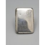 Jugendstil Zigarettenetui / An Art Nouveau silver cigarette case, Lutz & Weiss, Pforzheim, um 1906