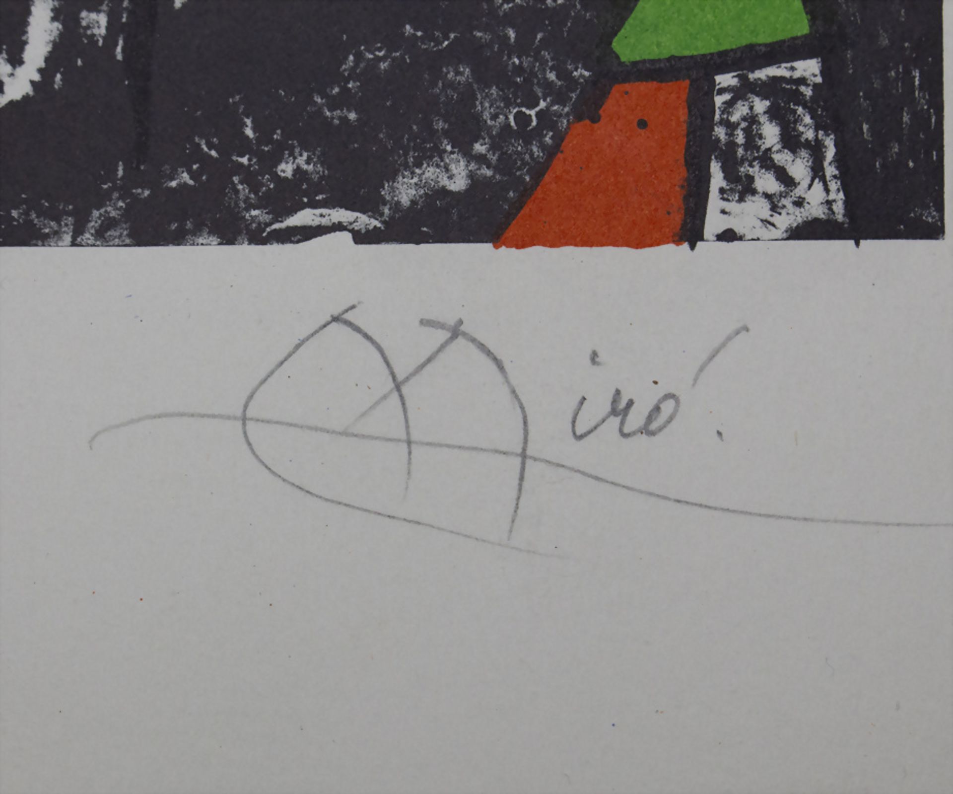 Joan MIRO (1893-1983), 'Les Revolutions Sceniques du XX Siecles' / 'Die szenischen ... - Image 2 of 3