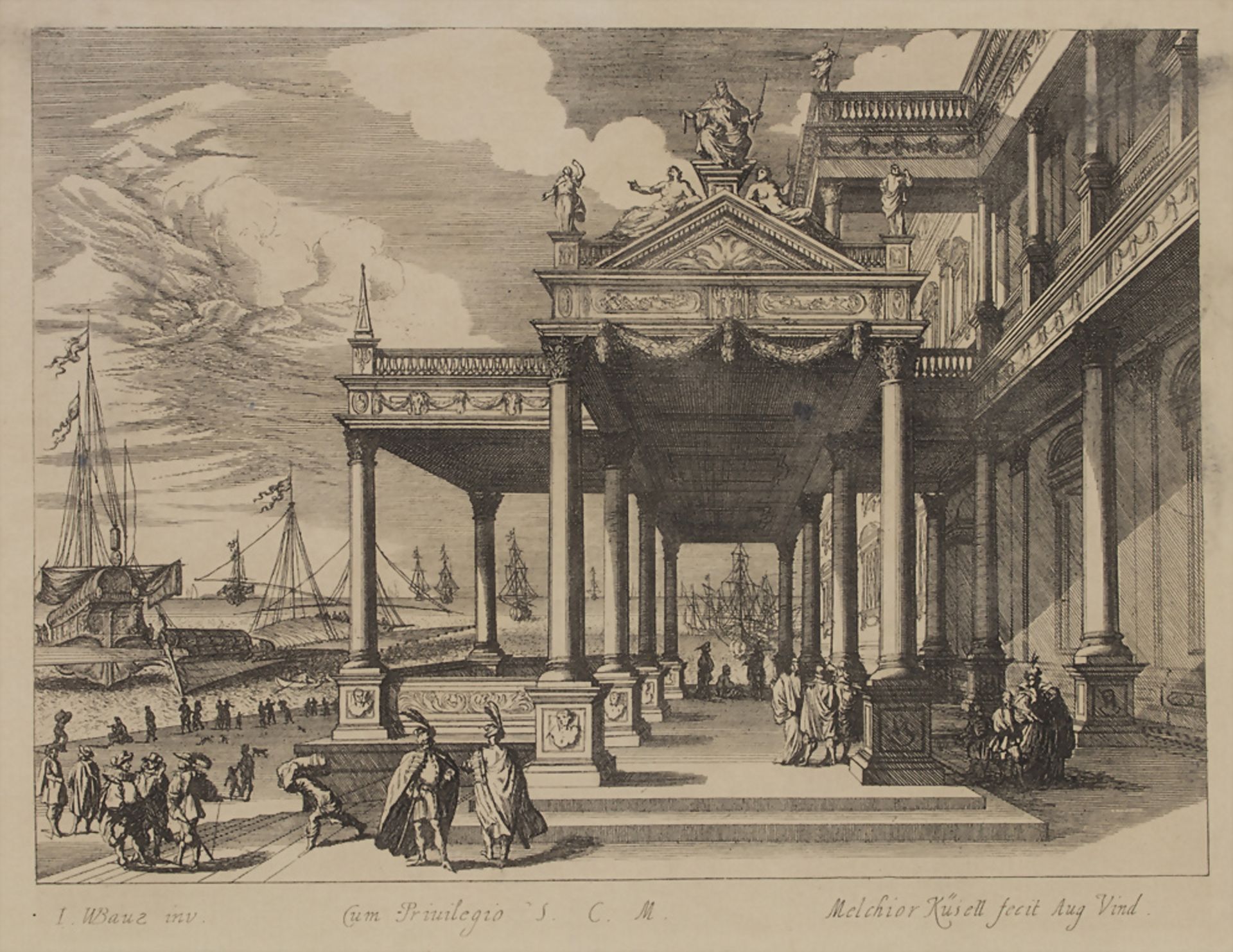 Daniel Nikolaus Chodowiecki (1726-1801) u.a., 'Scarron am Fenster' und 'Hafenszene' - Image 3 of 10