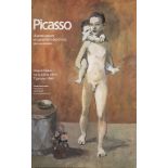 Pablo PICASSO (1881-1973), Ausstellungsplakat / Exhibition poster, Grand Palais, Paris, 1979-1980