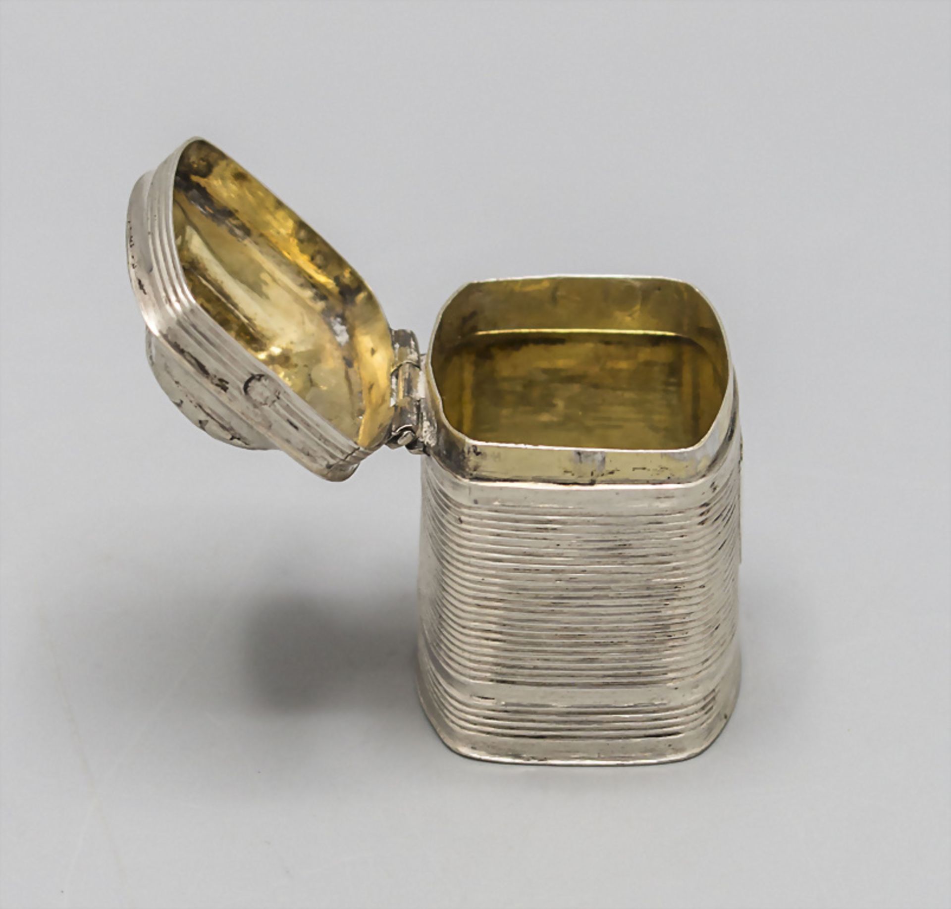 Loderein Dose / A Dutch silver loderein box, Niederlande / Nederland, 1852 - Image 4 of 8