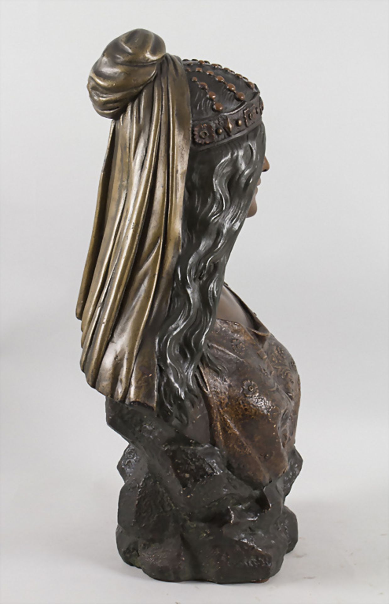 Stuccokeramik 'Die Perle des Serail' / A sculpture 'The pearl of Seraglio', nach P. Caussé, um 1880 - Bild 4 aus 5