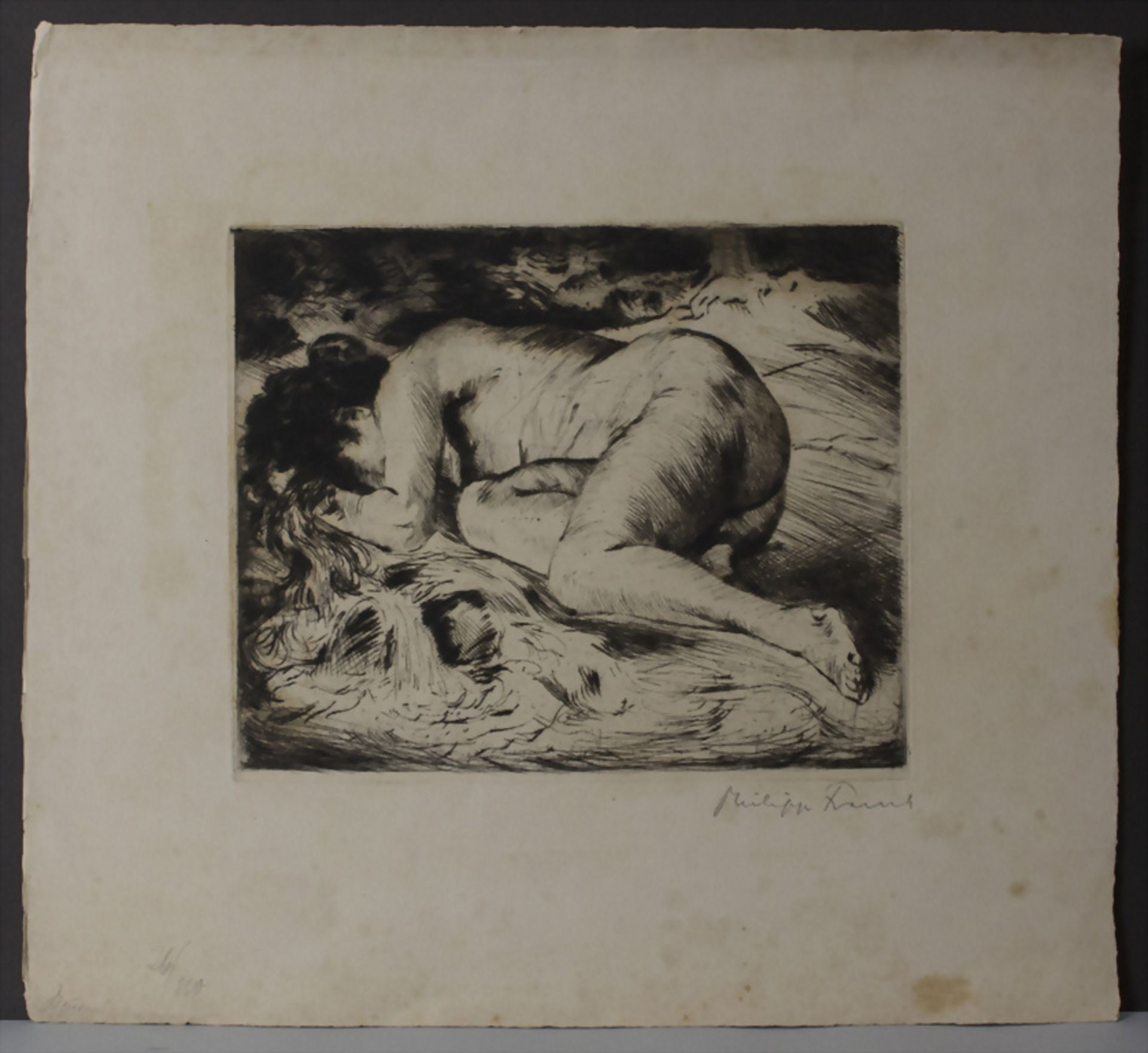 Philipp Frank (1871-1944), 'Reue' / 'Regret', 20. Jh. - Image 2 of 6