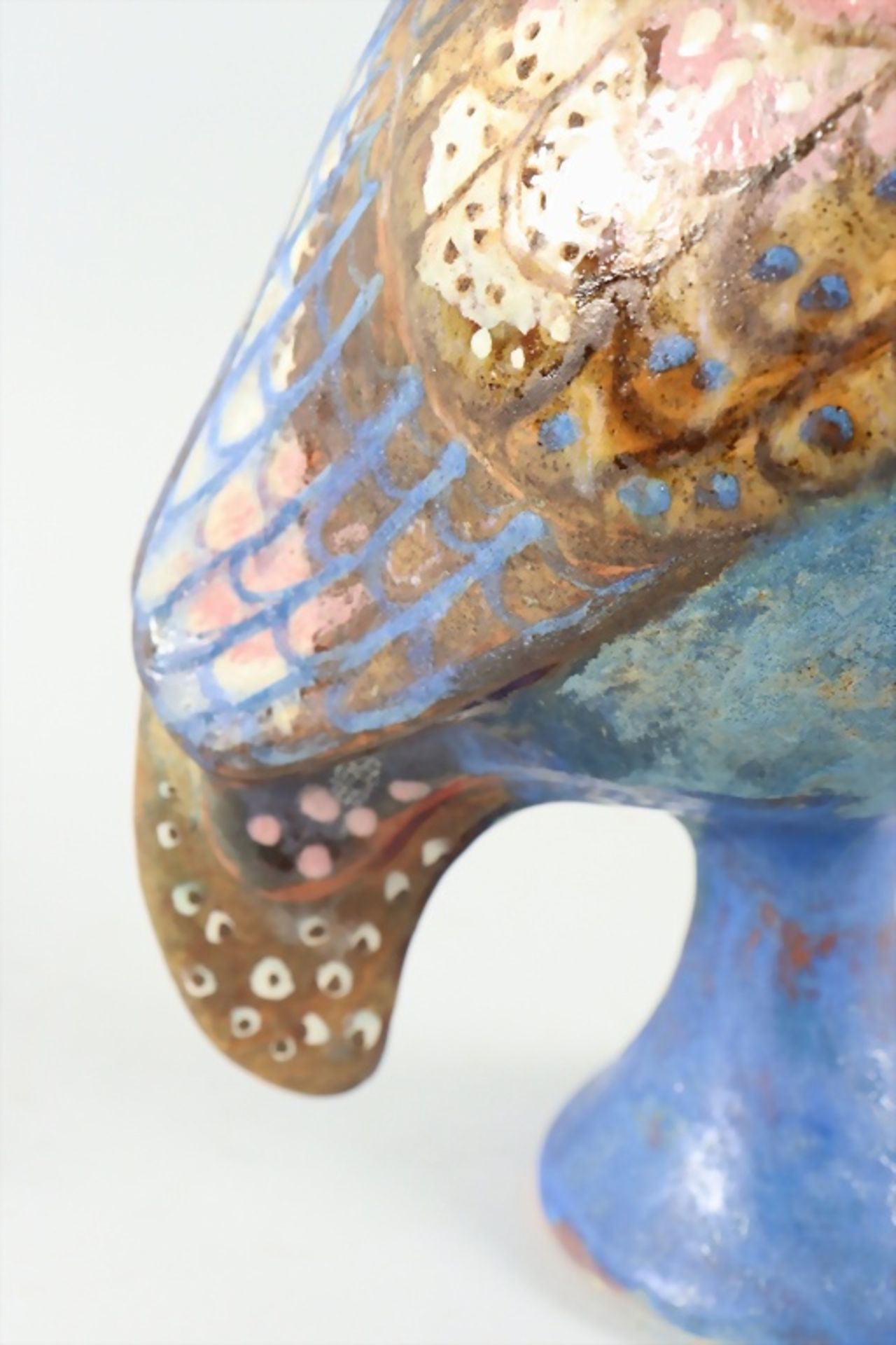 Keramikvogel / A ceramic bird, Eva Fritz-Lindner, 1960er / 1970er Jahre - Bild 4 aus 7