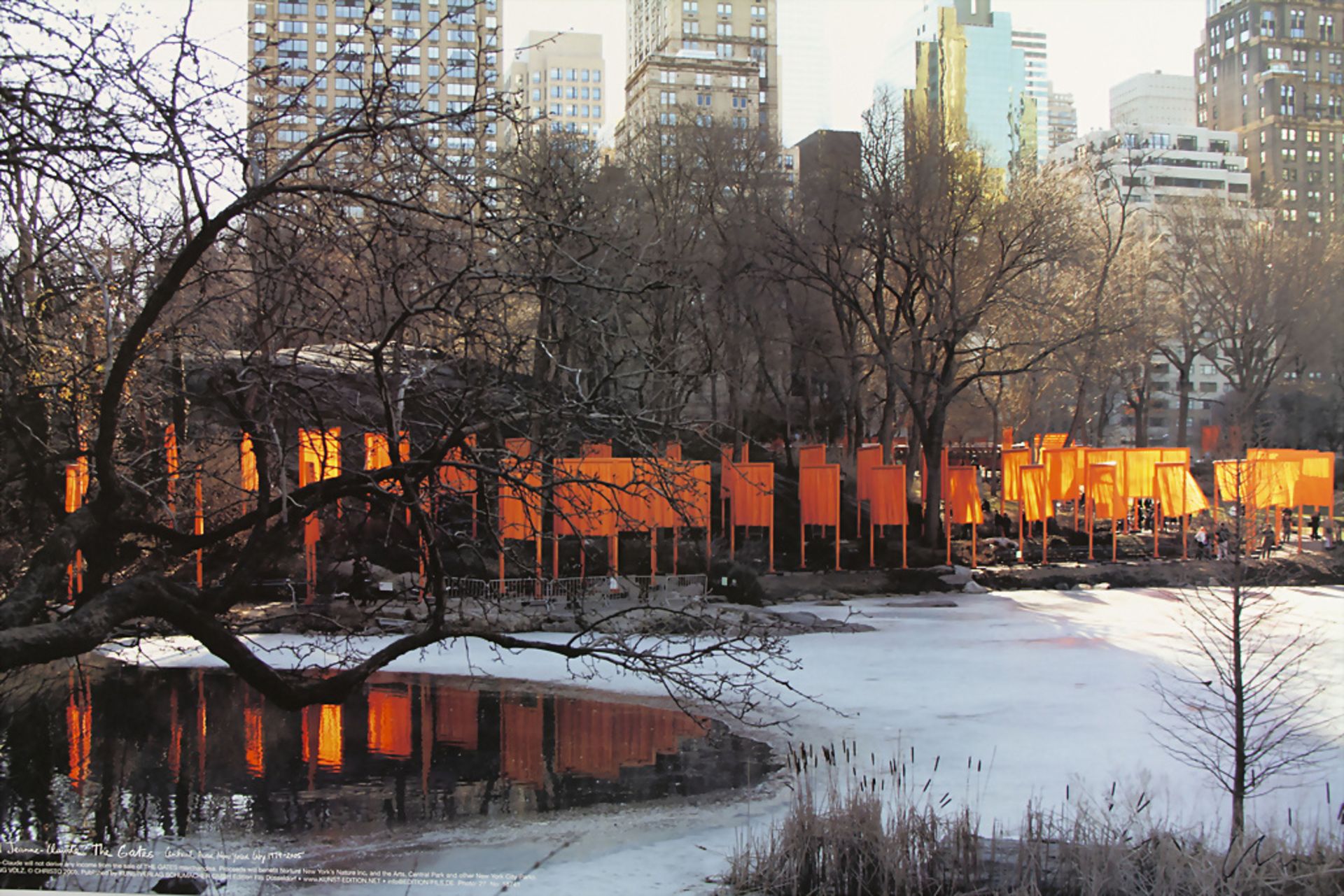 CHRISTO & Jean CLAUDE(1935-2020), 'The Gates', Central Park, New York, 1979-2005, 2005 - Image 2 of 4