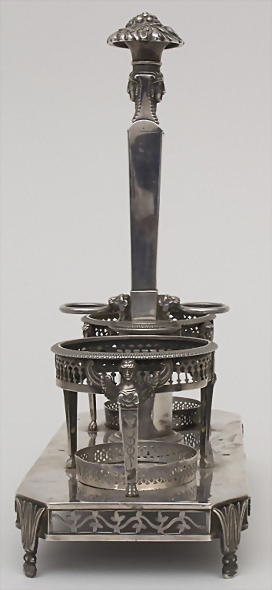 Empire-Huiliere / A silver oil and vinegar cruet set, Paris, 1798-1809 - Image 4 of 8
