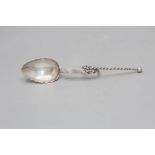 Löffel für Teedose / A silver tea caddy spoon, Marius Hammer, Bergen, Norwegen, Ende 19. Jh.