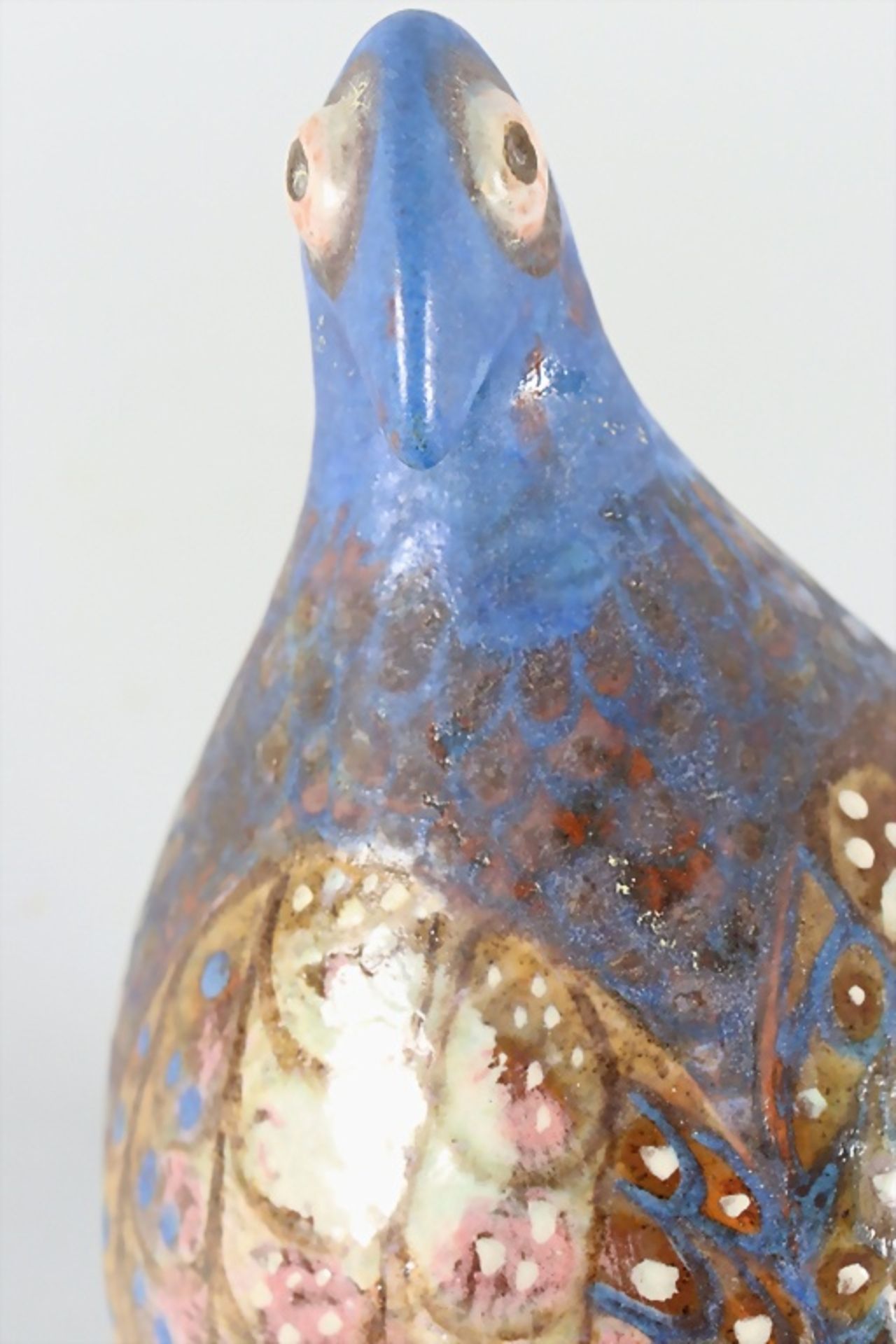 Keramikvogel / A ceramic bird, Eva Fritz-Lindner, 1960er / 1970er Jahre - Bild 5 aus 7