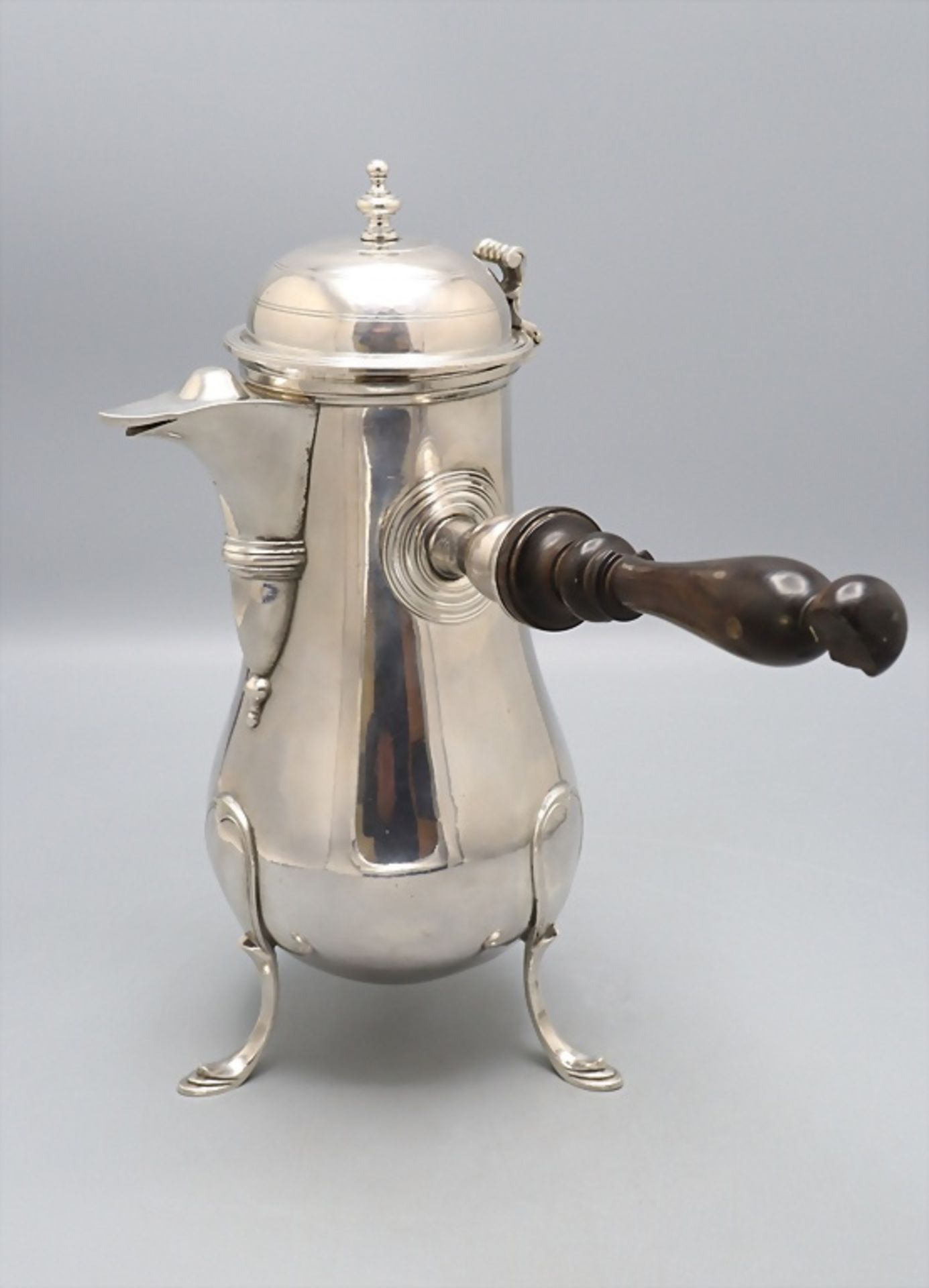 Kaffeekanne / A coffee pot / Verseuse, Francois de Pape, Gent/Gand, um 1750 - Image 2 of 9