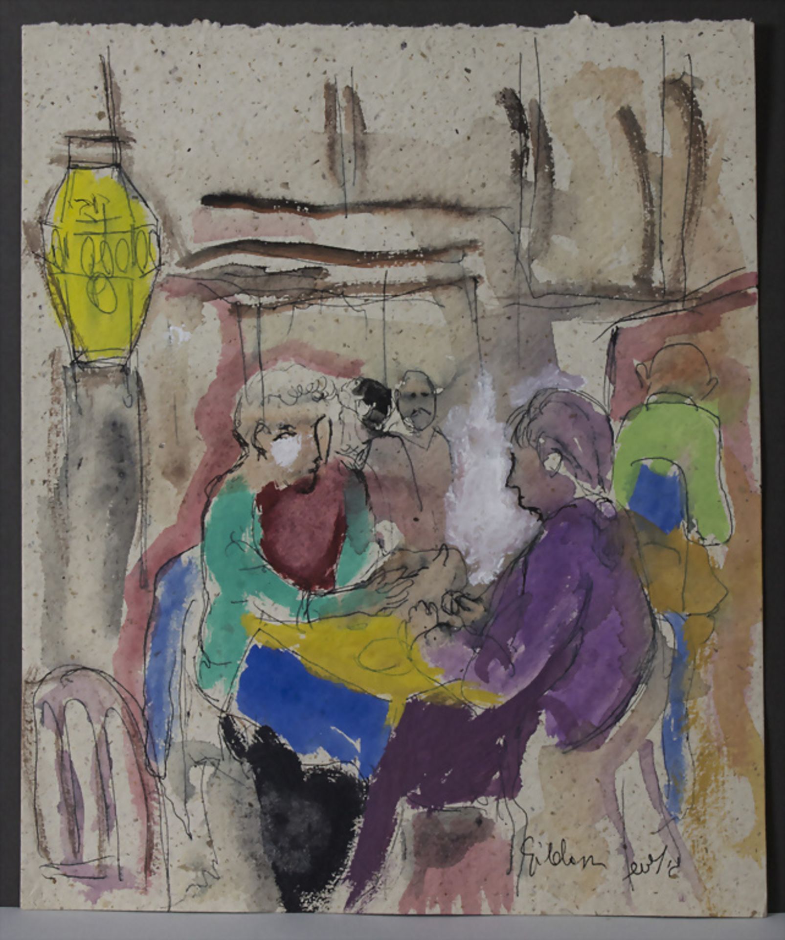 Jacob Gildor (*1948), 'Café, Hotel Europa Prag', 2. Hälfte 20. Jh.