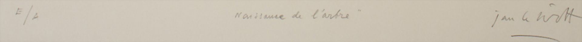 Jan Lewitt (1907-1991), 'Naissance de l'arbre' / 'The birth of the tree', 20. Jh. - Bild 4 aus 4