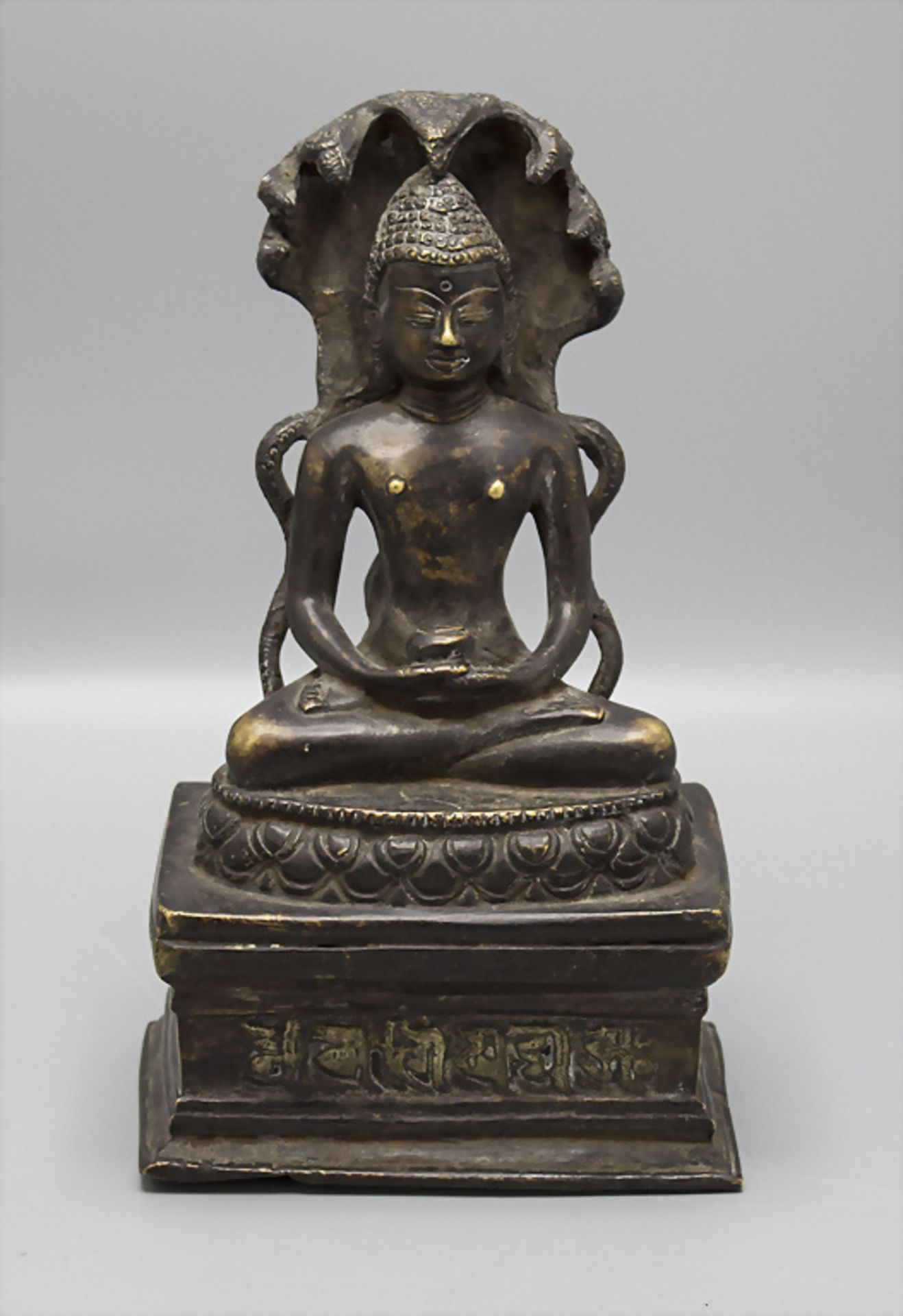 Bronze Buddha / A bronze Buddha', Indien, 18. Jh.