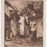 Richard Canisius (1872-1934), 'Gasse' / 'An alley'