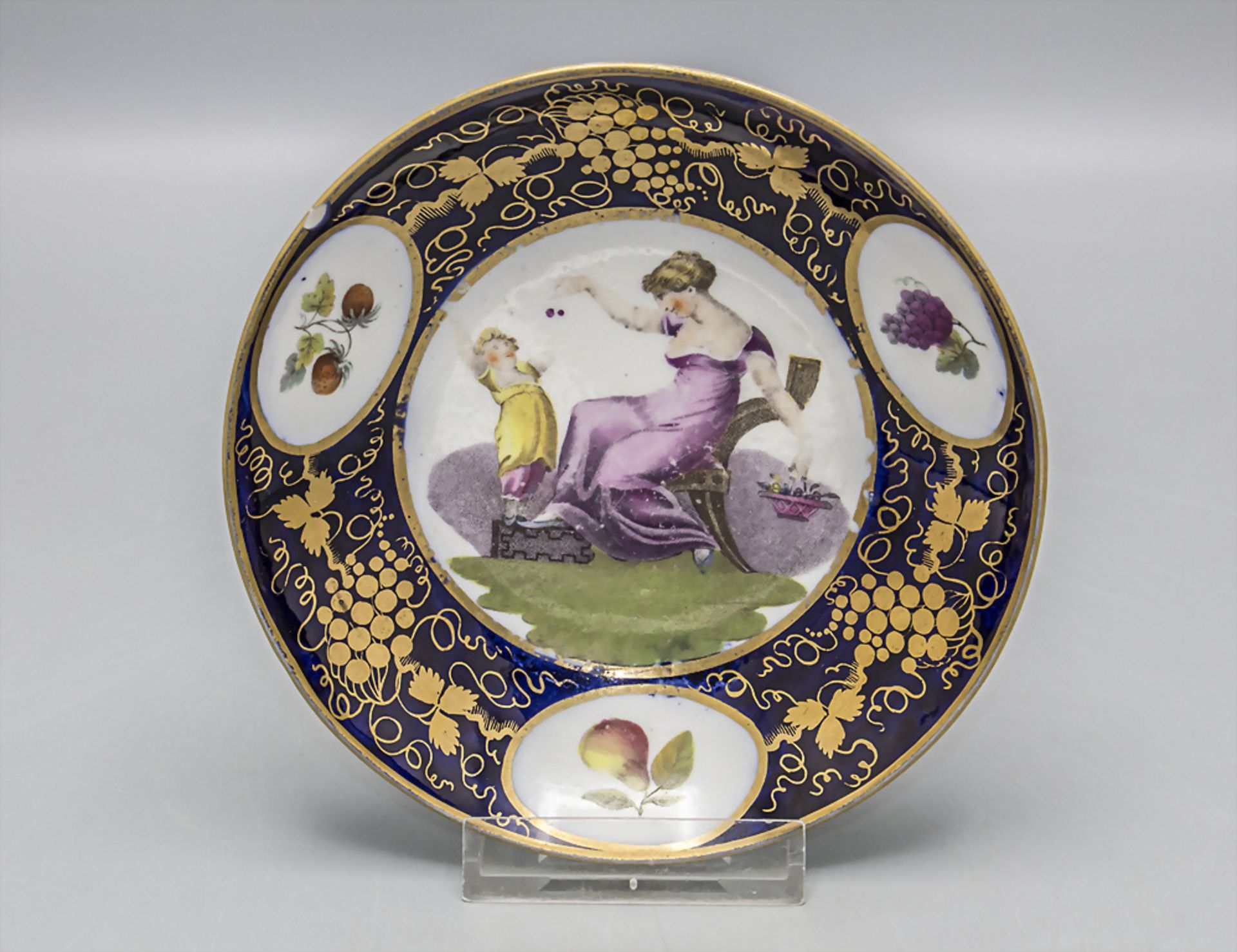 Empire Unterschale / An Empire decorative dish, England, um 1810