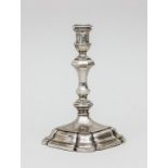 Kerzenleuchter im Barock-Stil/Baroque Style Silver Candleholder, wohl deutsch, 19. Jh.