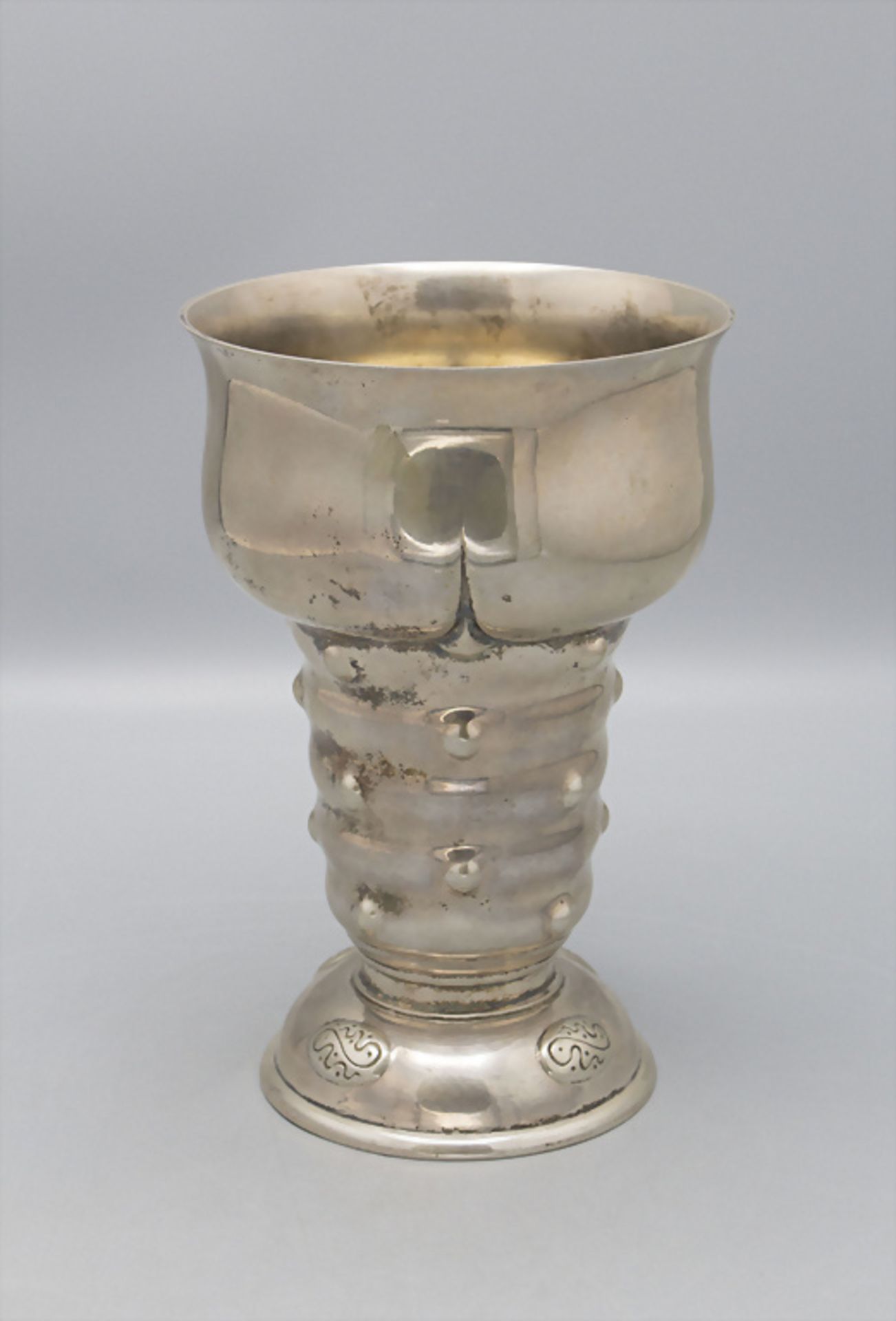 Jugendstil Vase / An Art Nouveau silver vase, Wilkens & Söhne, Bremen Hemelingen, um 1900