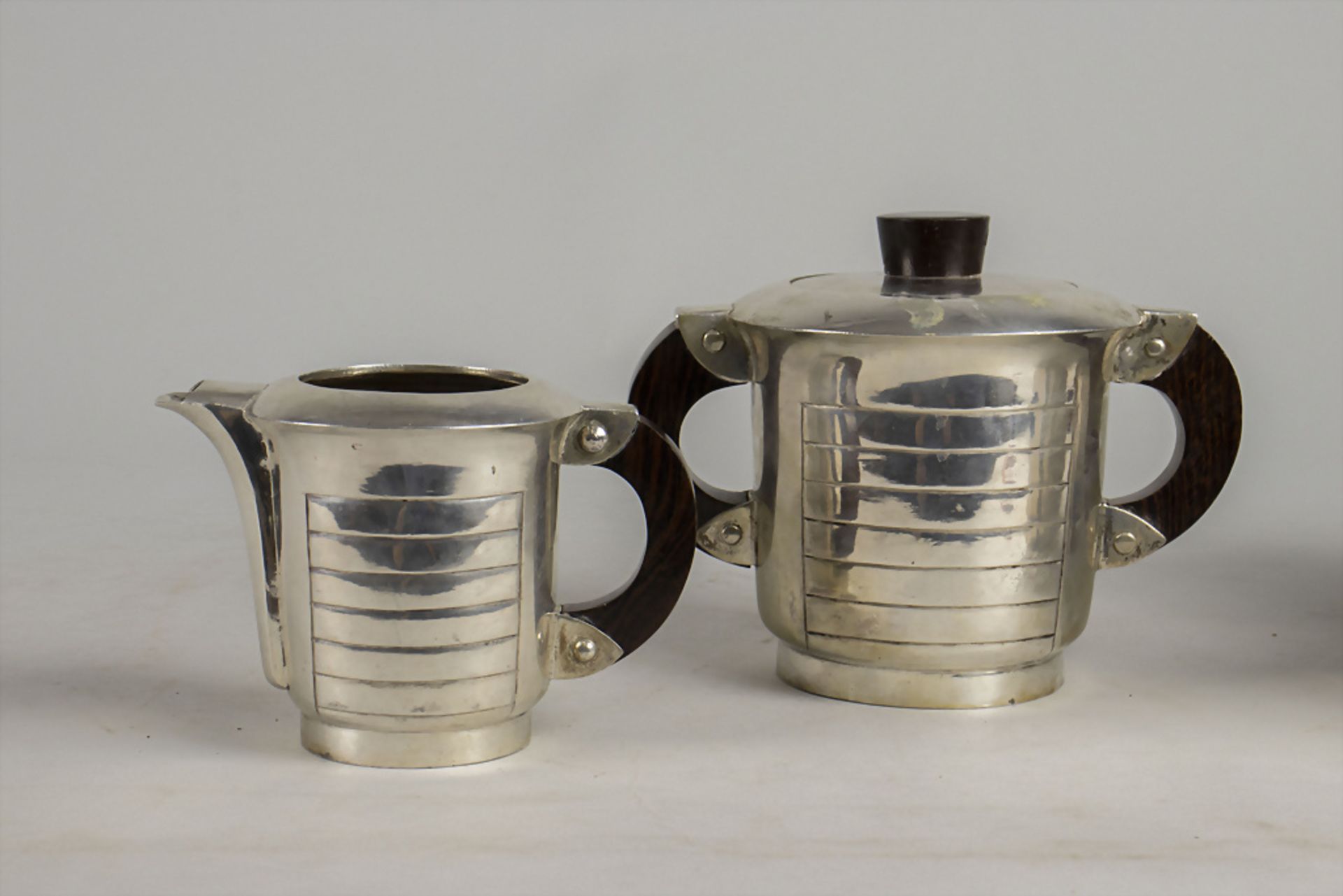 Art Déco Kaffee- und Teekern / An Art Deco silver coffee and tea set, um 1920 - Bild 8 aus 8