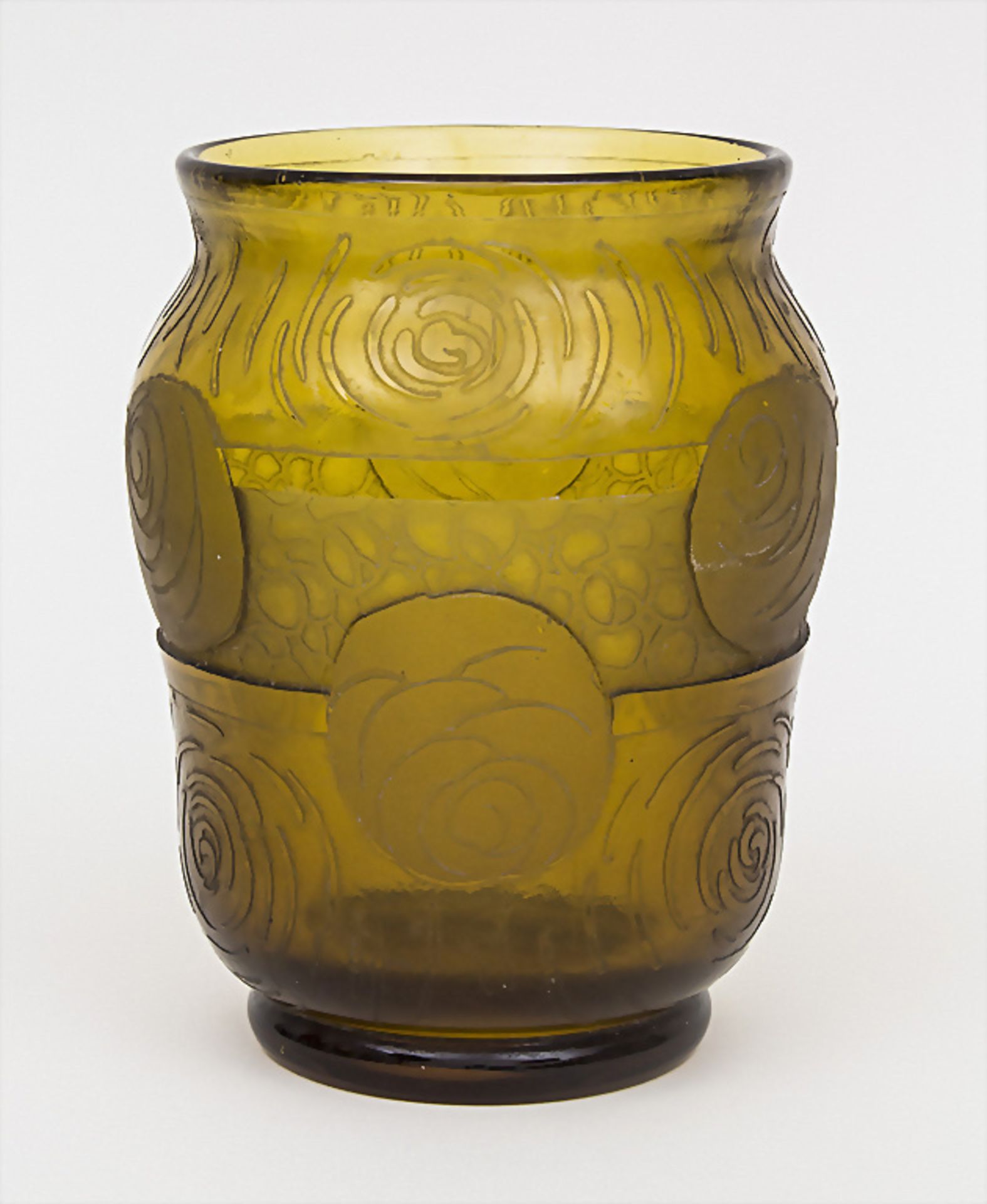 Art Déco Vase / An Art Déco vase, Montjoye, Légras, 1920er Jahre - Bild 2 aus 3
