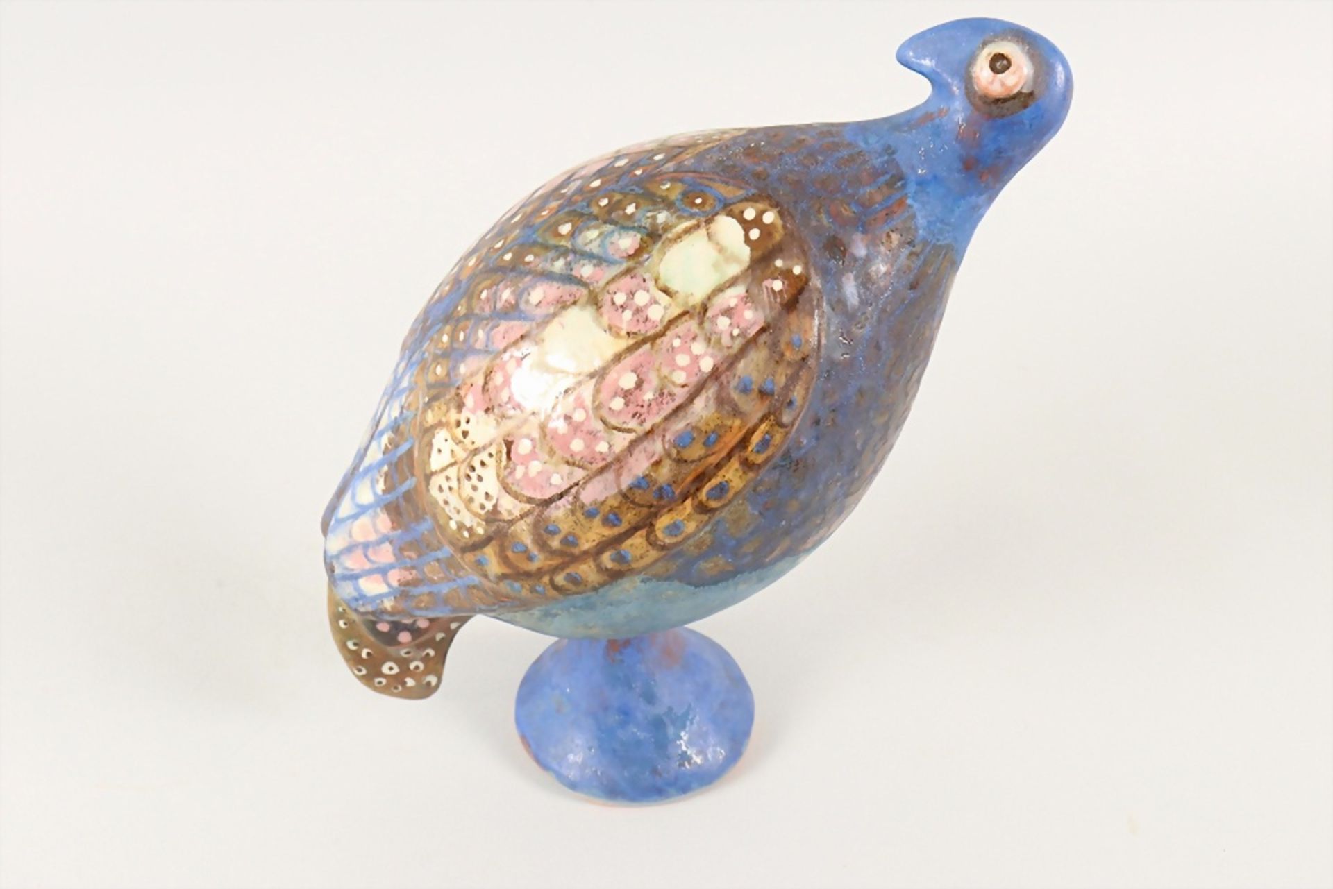 Keramikvogel / A ceramic bird, Eva Fritz-Lindner, 1960er / 1970er Jahre - Bild 3 aus 7